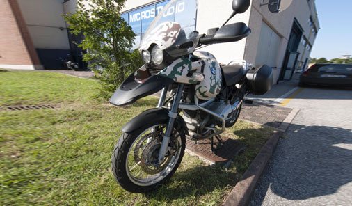Wrapping camouflage - BMW GS 1150