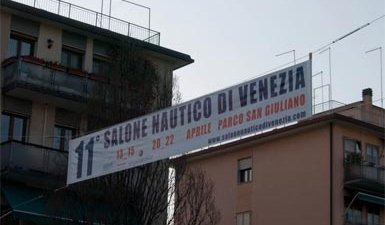 Banner Pubblicitario con Corde | Salone Nautico Venezia