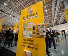 adesivi per espositori pubblicitari fiera