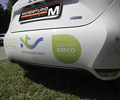 Wrapping Parautri Pubblicitario Zoe Elettrica