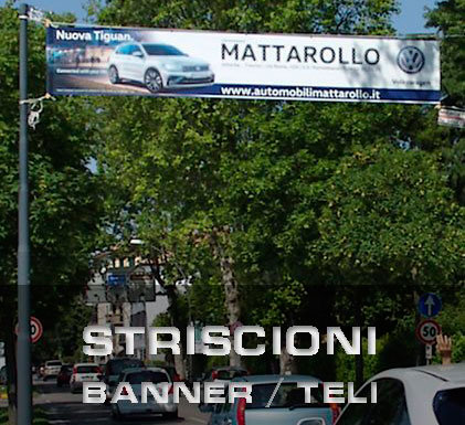 striscioni banner tell Pubblicitari Treviso