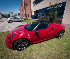 rivestimento Pellicola antisasso Alfa Romeo 4C wrapping Treviso