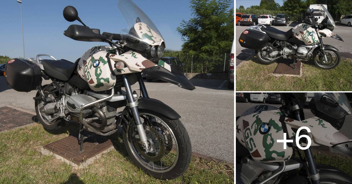 Wrapping camouflage - BMW GS 1150