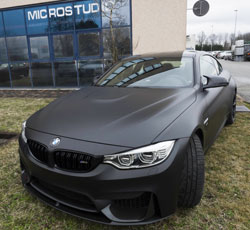 BMW M4 matte black