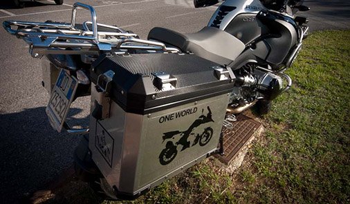 Wrapping Moto BMW R1200 GS Carbon Fiber