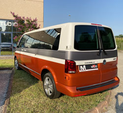 Monovolume VW T6 Pellicola Bicolore