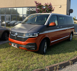 Car Wrapping Bicolour VolksWagen Caravelle