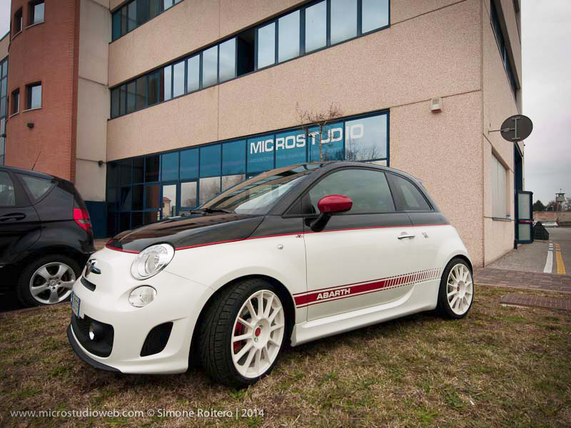 Fiat 500 abarth twin color