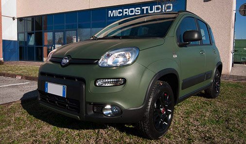 Car Wrapping Treviso fiat Panda