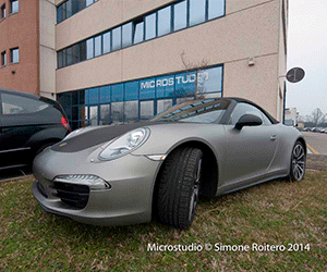 Car Wrap Treviso 3M Porsche