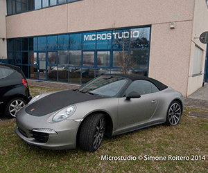 Car Wrapping Treviso 3M Porsche