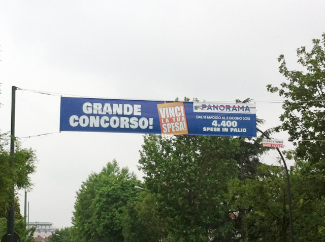 Street banners printing | Treviso