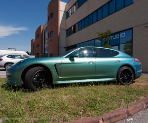 Car Wrapping Porsche Panamera Treviso