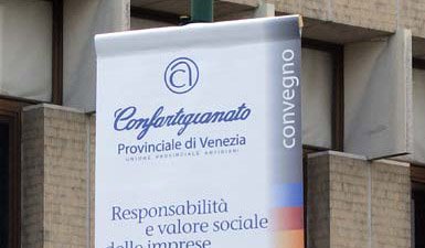 Striscione Pubblicitario Verticale | Confartigianato