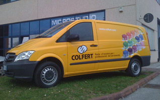 furgone aziendale Colfert (Mercedes)