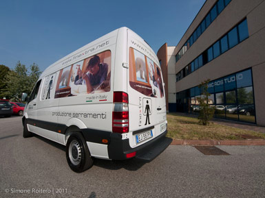 Digital printing van