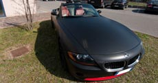 Car Wrapping Nero Opaco Bmw Z4