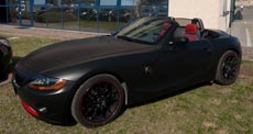 Car Wrapping Nero Opaco BMW Z4