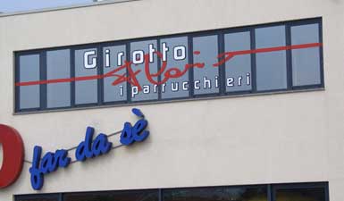 Insegna non luminosa