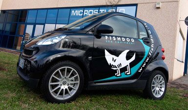 Reclamizzazione auto fishdog