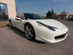 Car Wrapping Ferrari F458 Treviso