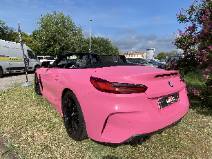 Car Wrapping color ROSA - BMW Z4 M
