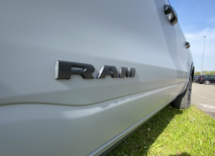 Dodge Ram Wrapping Grey Dettaglio