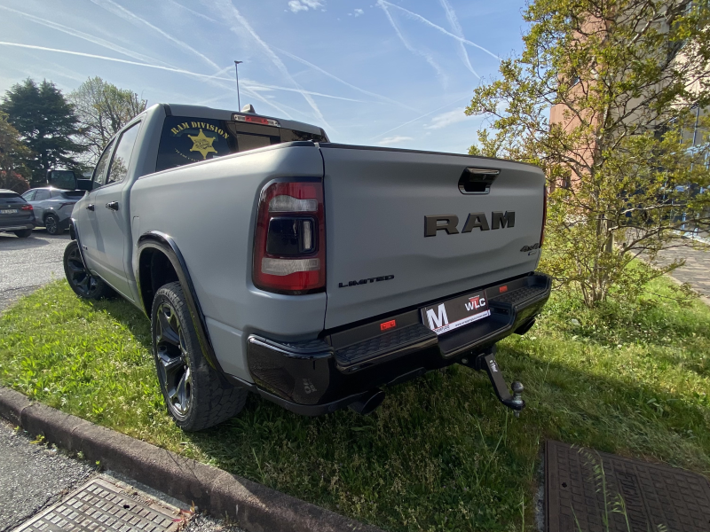 Dodge Ram Wrapping Grey Retro