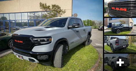 Wrapping | Dodge RAM | Pellicola Wrapping very Wrapping Supreme Dark Grey Matte