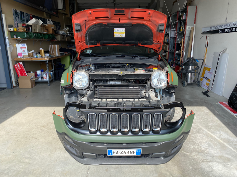 Wrapping Paraurti Jeep Wrangler Treviso