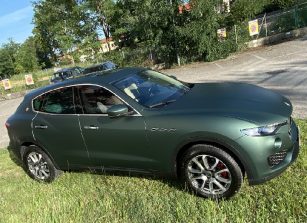 Wrapping Maserati Levante Pellicola 3m Verde Opaco