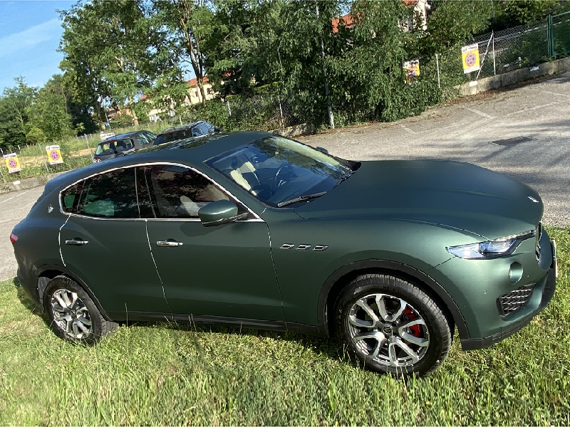 Wrapping Maserati Levante Pellicola 3m Verde Opaco