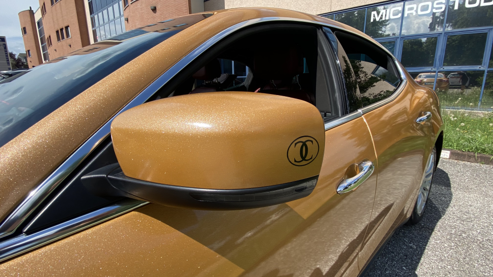 Wrapping Specchi Auto